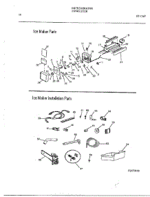 Ice Maker parts for Frigidaire Refrigerator FPWW21TIR from AppliancePartsPros.com