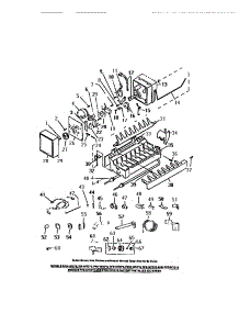 18 - Ik-4 Automatic Ice Maker parts for Frigidaire Refrigerator FPD18TCL0 from AppliancePartsPros.com