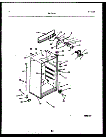 05 - Cabinet Parts parts for Frigidaire Refrigerator FPD17TPH1 from AppliancePartsPros.com