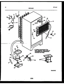 08 - System And Automatic Defrost Parts parts for Frigidaire Refrigerator FPD17TPH1 from AppliancePartsPros.com