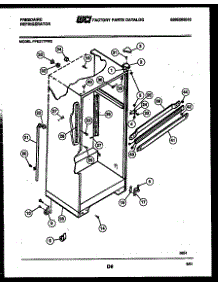 03 - Cabinet Parts parts for Frigidaire Refrigerator FPE21TFL2 from AppliancePartsPros.com