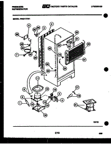 06 - System And Automatic Defrost Parts parts for Frigidaire Refrigerator FPE21TFH1 from AppliancePartsPros.com