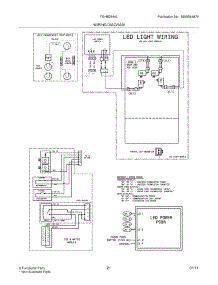 21 - Wiring Diagram parts for Frigidaire Refrigerator FGHB2844LM5 from AppliancePartsPros.com