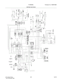 25 - Wiring Diagram parts for Frigidaire Refrigerator FGHB2869LF2 from AppliancePartsPros.com