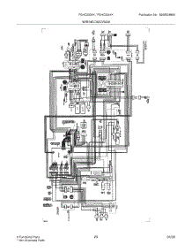 23 - Wiring Diagram parts for Frigidaire Refrigerator FGHC2334KE0 from AppliancePartsPros.com