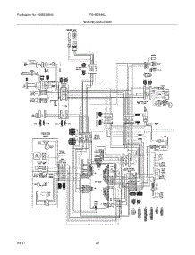 22 - Wiring Diagram parts for Frigidaire Refrigerator FGHB2846LM5 from AppliancePartsPros.com