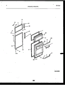 03 - Door Parts parts for Frigidaire Refrigerator FPD14TPH0 from AppliancePartsPros.com