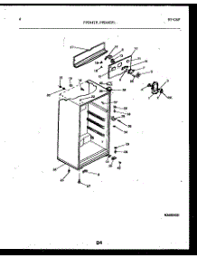 04 - Cabinet Parts parts for Frigidaire Refrigerator FPD14TPH0 from AppliancePartsPros.com