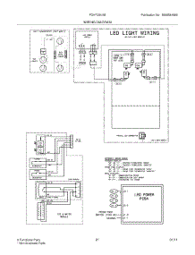 21 - Wiring Diagram Pg 2 parts for Frigidaire Refrigerator FGHF2344MP0 from AppliancePartsPros.com