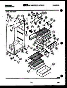 03 - Cabinet Parts parts for Frigidaire Refrigerator FPD14TFW0 from AppliancePartsPros.com