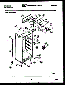 03 - Cabinet Parts parts for Frigidaire Refrigerator FPDA18TLF0 from AppliancePartsPros.com