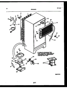 08 - System And Automatic Defrost Parts parts for Frigidaire Refrigerator FPD14TPL1 from AppliancePartsPros.com