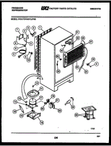05 - System And Automatic Defrost Parts parts for Frigidaire Refrigerator FPD17TLIFW3 from AppliancePartsPros.com