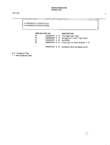 Ice Maker parts for Frigidaire Refrigerator FPWW21TP from AppliancePartsPros.com