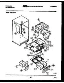 04 - Shelves And Supports parts for Frigidaire Refrigerator FPE17TLF0 from AppliancePartsPros.com