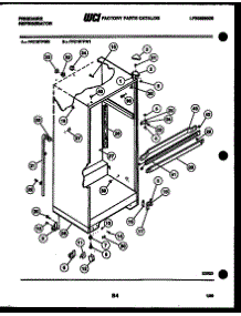 03 - Cabinet Parts parts for Frigidaire Refrigerator FPZ19TFF0 from AppliancePartsPros.com