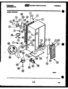 07 - System And Automatic Defrost Parts parts for Frigidaire Refrigerator FPZ19VFF0 from AppliancePartsPros.com
