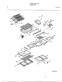 Ice Maker parts for Frigidaire Refrigerator FPWW21TP from AppliancePartsPros.com