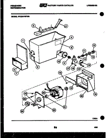 08 - Ice Dispenser parts for Frigidaire Refrigerator FPZ24VWFA0 from AppliancePartsPros.com