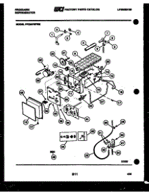 09 - Ice Maker And Installation Parts parts for Frigidaire Refrigerator FPZ24VWFA0 from AppliancePartsPros.com
