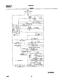 11 - Wiring Diagram parts for Frigidaire Refrigerator FRS20ZGGW1 from AppliancePartsPros.com