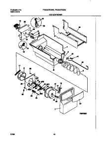 09 - Ice Container parts for Frigidaire Refrigerator FRS20ZRGD0 from AppliancePartsPros.com
