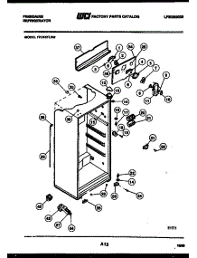 03 - Cabinet Parts parts for Frigidaire Refrigerator FPD18TLW0 from AppliancePartsPros.com