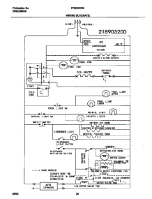 11 - Wiring Diagram parts for Frigidaire Refrigerator FRS20ZRGD7 from AppliancePartsPros.com