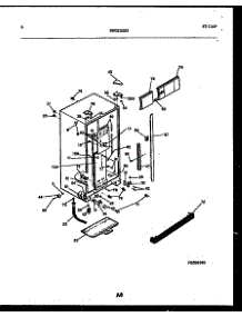 04 - Cabinet Parts parts for Frigidaire Refrigerator FPE22VPL1 from AppliancePartsPros.com