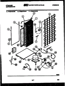 10 - System And Automatic Defrost Parts parts for Frigidaire Refrigerator FPE22VWCL5 from AppliancePartsPros.com