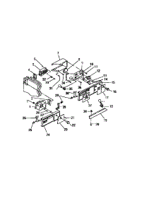 05 - Interior Air Flow, Controls parts for Frigidaire Refrigerator FPE26VWCW1 from AppliancePartsPros.com