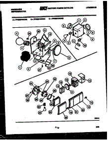 06 - Refrigerator Control Assembly, Damp parts for Frigidaire Refrigerator FPE22VWCF4 from AppliancePartsPros.com