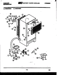 05 - System And Automatic Defrost Parts parts for Frigidaire Refrigerator FPES18TEA0 from AppliancePartsPros.com