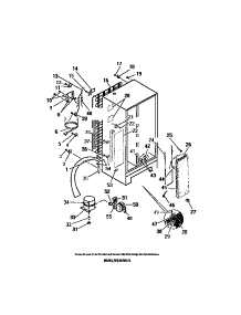 08 - Compressor, Condenser, Evaporator parts for Frigidaire Refrigerator FPE22VWCW0 from AppliancePartsPros.com