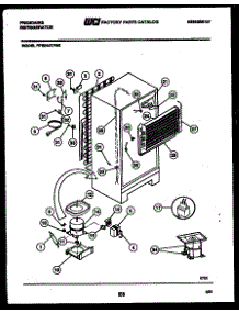 06 - System And Automatic Defrost Parts parts for Frigidaire Refrigerator FPES19TPL0 from AppliancePartsPros.com