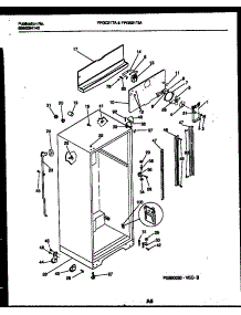 04 - Cabinet Parts parts for Frigidaire Refrigerator FPGC21TAL1 from AppliancePartsPros.com