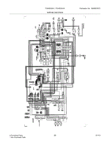 23 - Wiring Diagram parts for Frigidaire Refrigerator FGHS2344KF2 from AppliancePartsPros.com