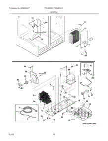 13 - System parts for Frigidaire Refrigerator FGHS2334KQ3 from AppliancePartsPros.com
