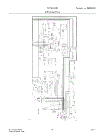 21 - Wiring Diagram parts for Frigidaire Refrigerator FGTC2349KS2 from AppliancePartsPros.com