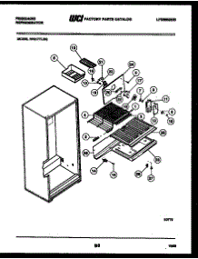 05 - Shelves And Supports parts for Frigidaire Refrigerator FPE17TLA0 from AppliancePartsPros.com