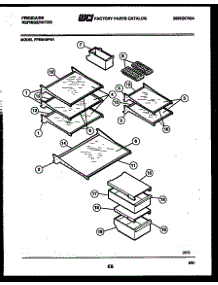 04 - Shelves And Supports parts for Frigidaire Refrigerator FPEM18FW1 from AppliancePartsPros.com