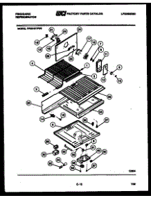 04 - Shelves And Supports parts for Frigidaire Refrigerator FPES19TFA0 from AppliancePartsPros.com