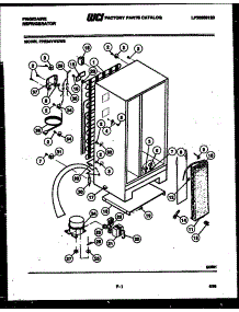 10 - System And Automatic Defrost Parts parts for Frigidaire Refrigerator FPE24VWDH2 from AppliancePartsPros.com
