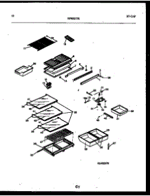 07 - Shelves And Supports parts for Frigidaire Refrigerator FPES21TRW1 from AppliancePartsPros.com