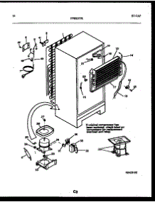 08 - System And Automatic Defrost Parts parts for Frigidaire Refrigerator FPES21TRW1 from AppliancePartsPros.com