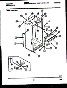 05 - Exterior Parts parts for Frigidaire Refrigerator FPE21TIEF0 from AppliancePartsPros.com