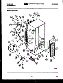07 - System And Automatic Defrost Parts parts for Frigidaire Refrigerator FPE19V3FF0 from AppliancePartsPros.com