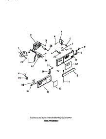 05 - Interior Air Flow, Controls parts for Frigidaire Refrigerator FPEM26VWDH0 from AppliancePartsPros.com