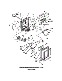 10 - Dispensor parts for Frigidaire Refrigerator FPEM26VWDH0 from AppliancePartsPros.com