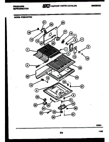 04 - Shelves And Supports parts for Frigidaire Refrigerator FPES19TFH2 from AppliancePartsPros.com